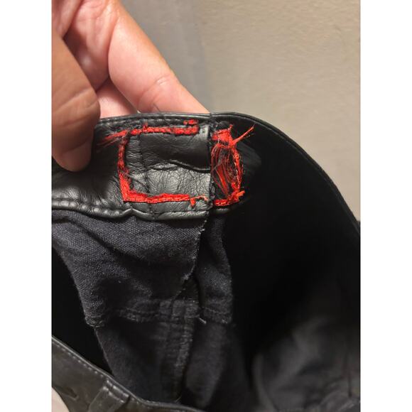 Tripp NYC flawed altered vegan leather black pants - Picture 13 of 13